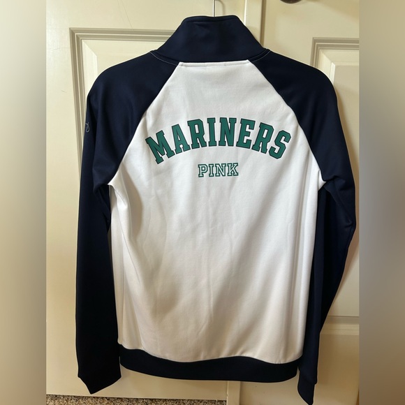BNWT VS PINK MLB SEATTLE MARINERS JACKET, Size S - Picture 2 of 7